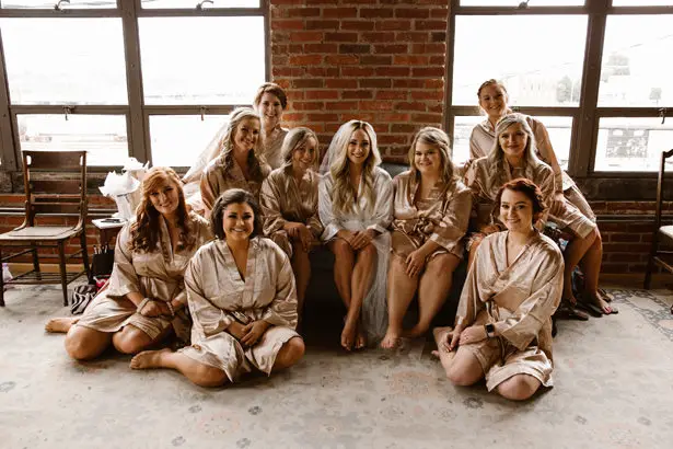 Bridal Party Robes - T&K Photography