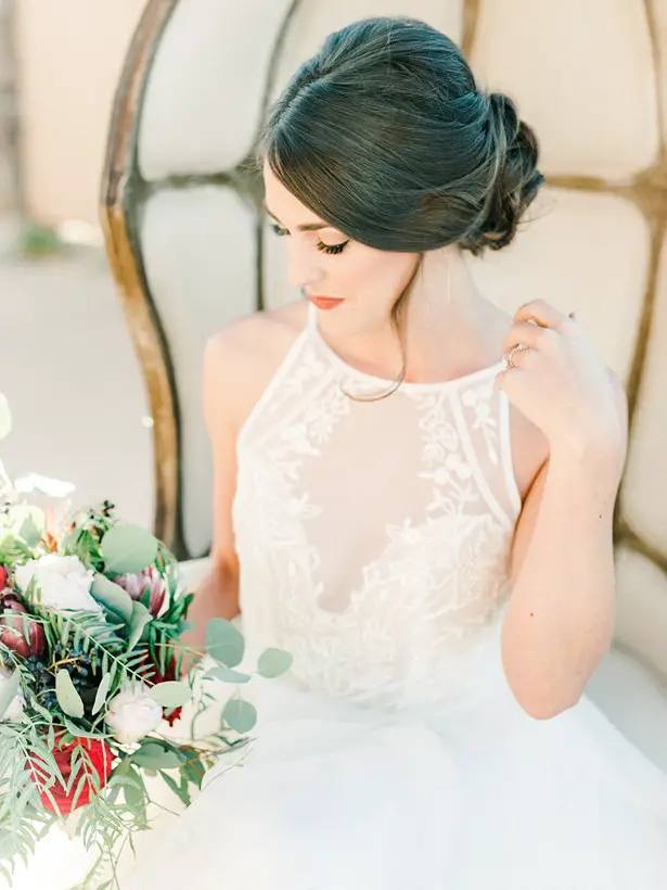 Bridal hair style - Mandy Ford Photography
