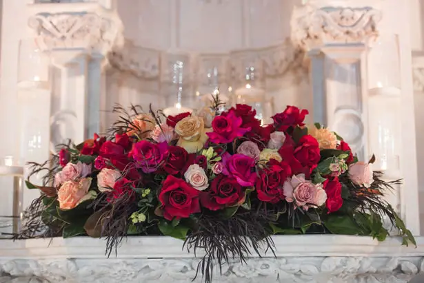 Church Wedding Ceremony Flowers - Photography: The Big Affair