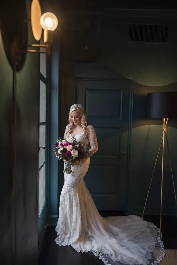 Lace Sleeve Wedding Dress - Photography: The Big Affair