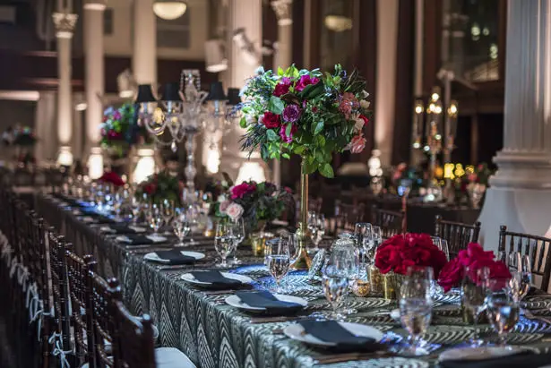 Long Wedding Table - Photography: The Big Affair