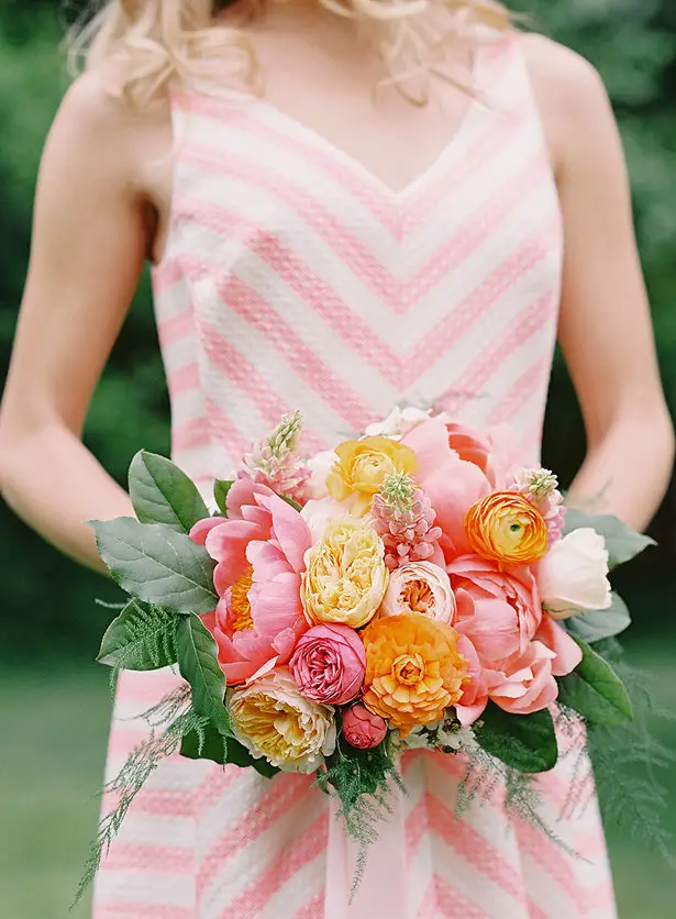 Bridesmaid Spring Bouquet - Whitney Heard Photography
