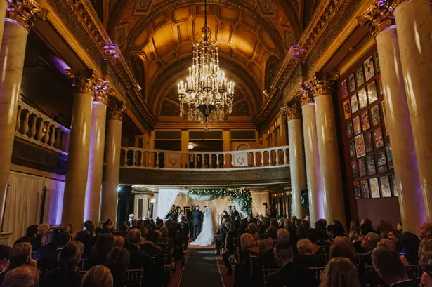 Elegant Theater Wedding Ceremony - Jean Smith Photography
