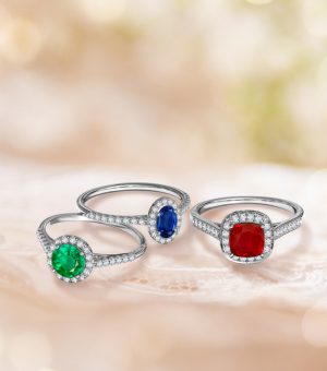 Engagement Ring Trends with Angara -Colored gems