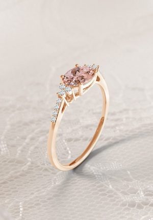 Engagement Ring Trends with Angara - East West style