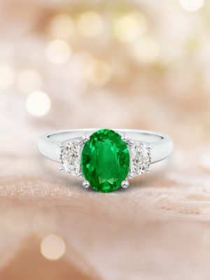 Engagement Ring Trends with Angara - Three stone