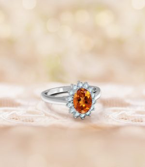 Engagement Ring Trends with Angara - Oval stone