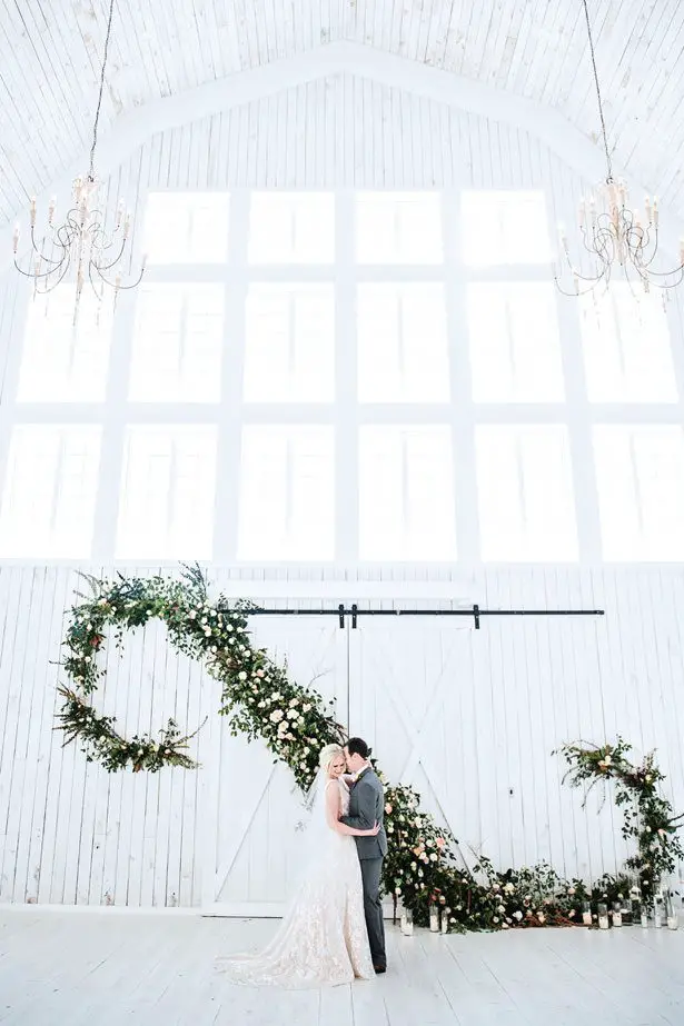 Huge Rustic Wedding Garland - Tina Joiner Photography