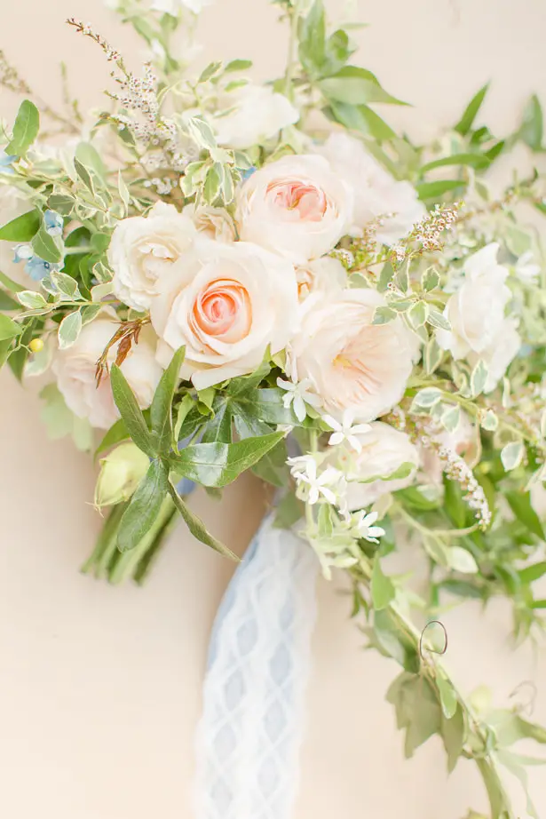 Cascading Wedding Bouquet - Idalia Photography