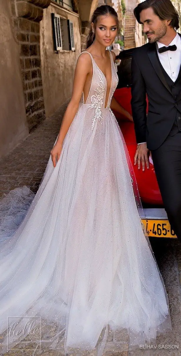 Princess Ball Gown Wedding Dress - Elihav Sasson