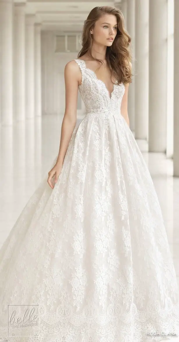 Princess Ball Gown Wedding Dress - Rosa Clara