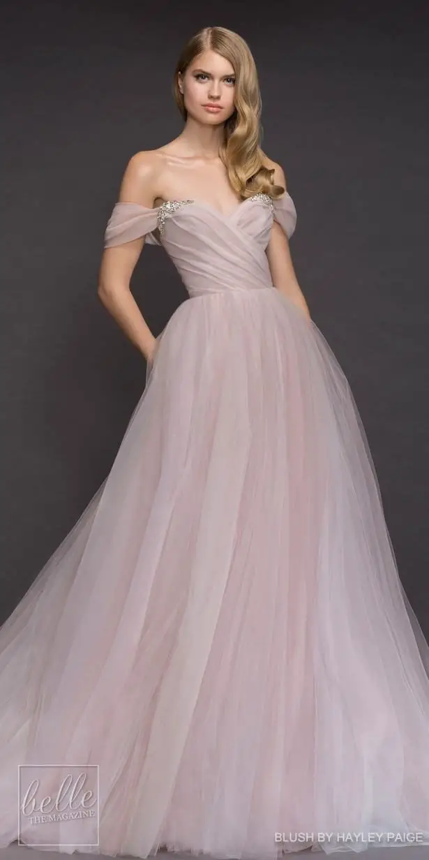 Princess Ball Gown Wedding Dress - Blush by Hayley Paige