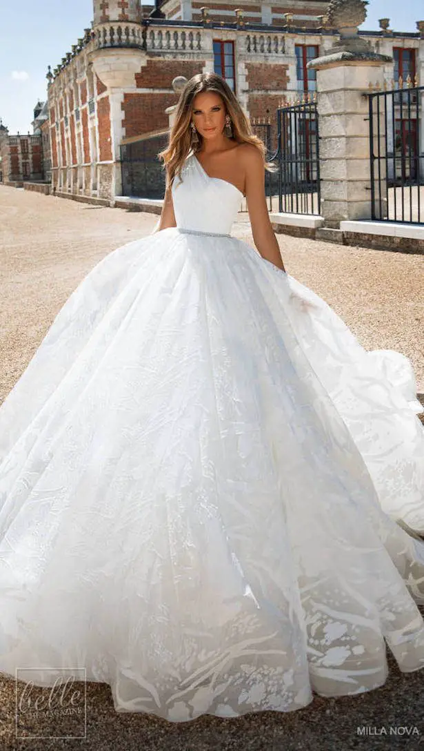Princess Ball Gown Wedding Dress - Milla Nova