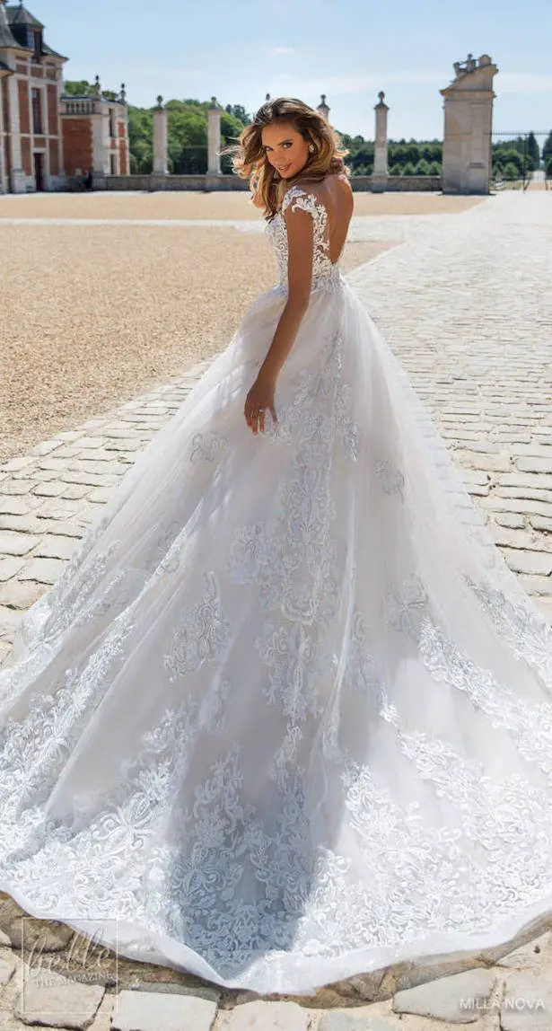 Princess Ball Gown Wedding Dress - Milla Nova