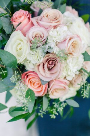 Rose Pastel Wedding Bouquet - Alisha Marie Photography