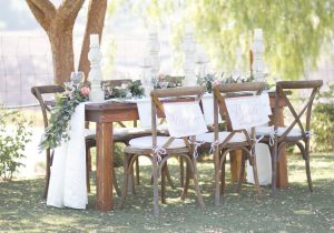 Rustic Romance Wedding Tablescape - Janita Mestre Photography