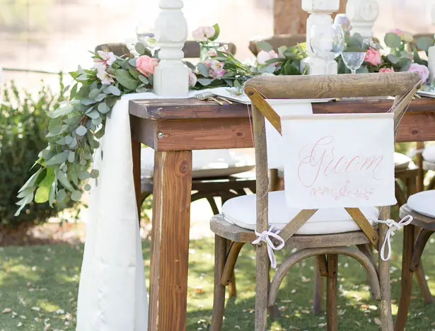 Rustic Romance Wedding Tablescape - Janita Mestre Photography