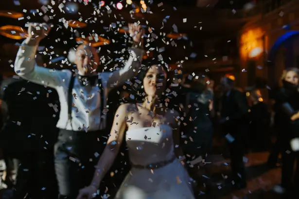 Wedding Confetti Drop - Jean Smith Photography
