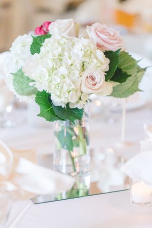 Wedding Table Centerpiece - Alisha Marie Photography