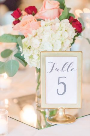 Wedding Table Number - Alisha Marie Photography