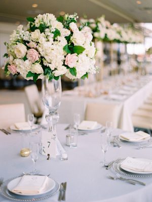 Light and Airy Wedding Reception Details - Anna Smith Photo
