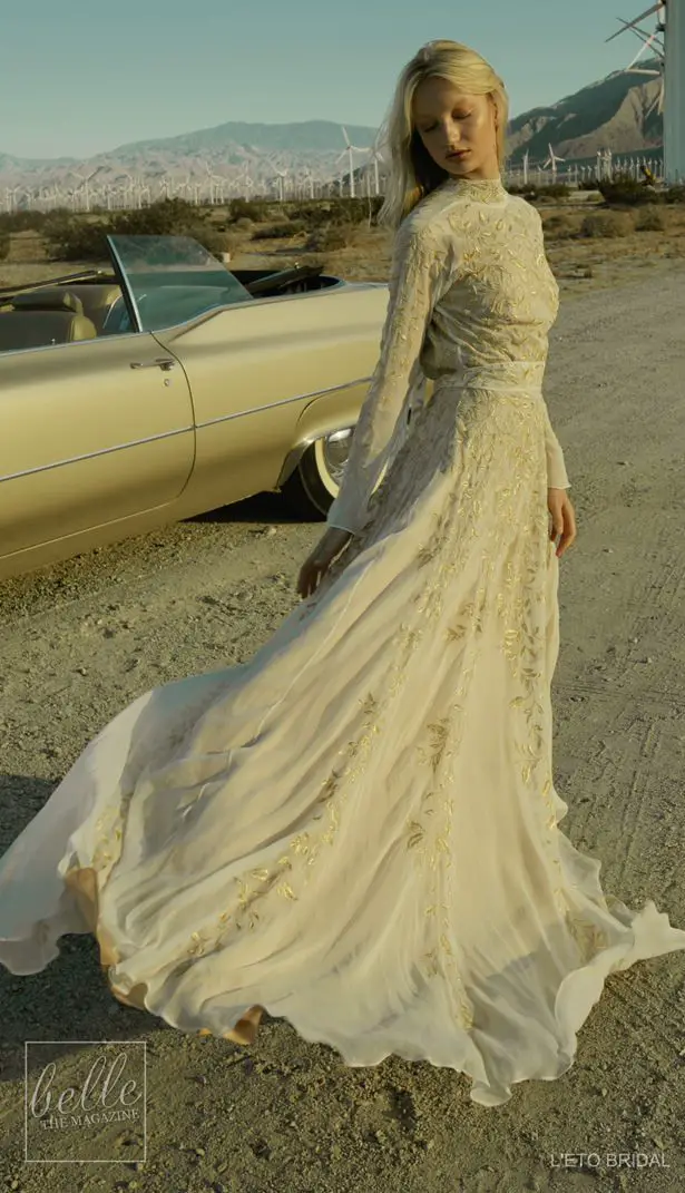 Wedding Dress by L'eto Bridal Australia - Palm Springs Collection