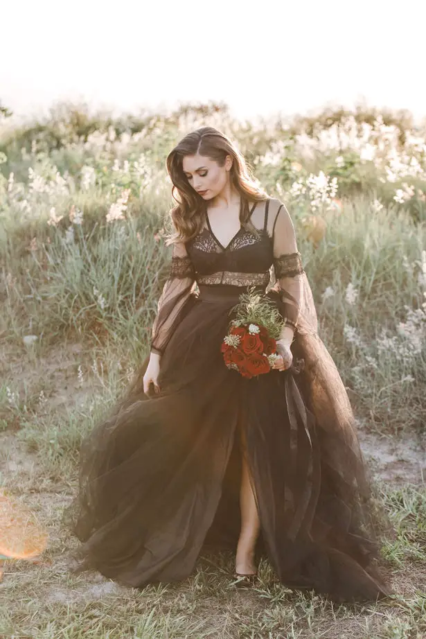 Gothic Romance, a Halloween Wedding Editorial - Belle The Magazine