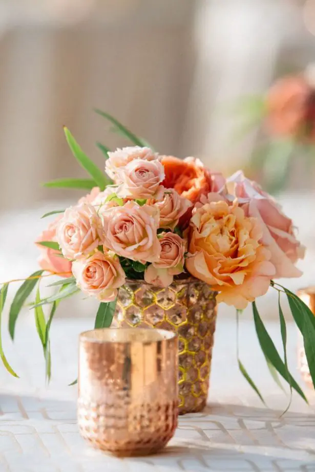 Blush Wedding Flowers - Myrtle And Marjoram Photography