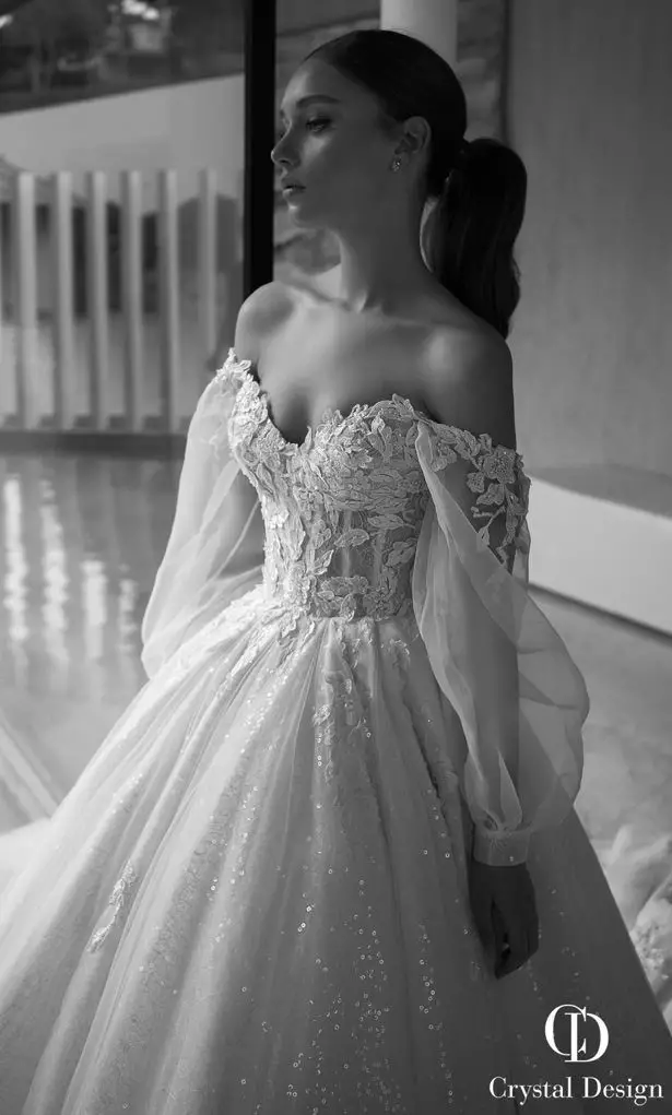 crystal design wedding dress 2019