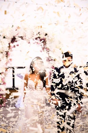 Wedding confetti - Photography: Adam Opris