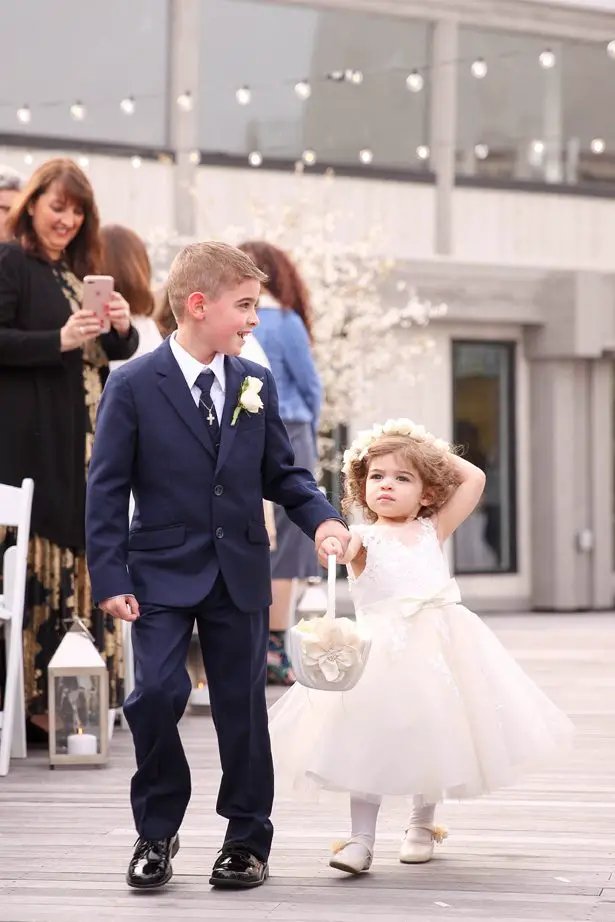 Wedding flower girl and ring bearer - Photography: Adam Opris