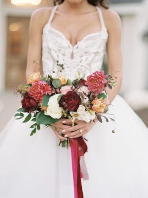 Amber Wild Wedding Bouquet - Rachel Elaine Photo