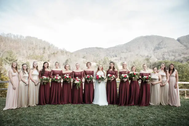 Elegant Bridal Party - Kathy Beaver Photography