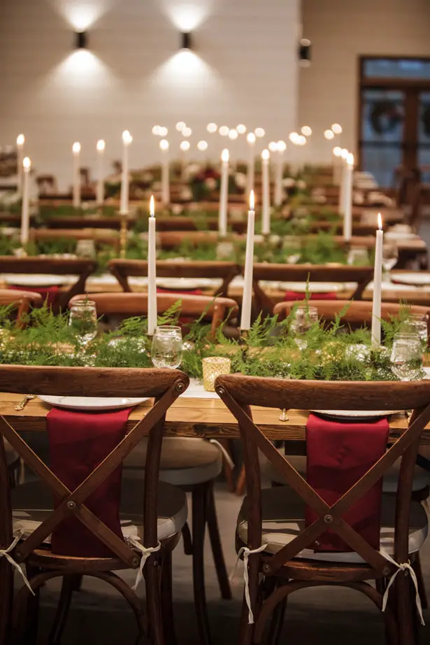 Elegant Wedding Table with candlelight decor - Kathy Beaver Photography