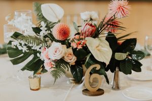 Glam Wedding Table Centerpiece - Amy Lynn Photography