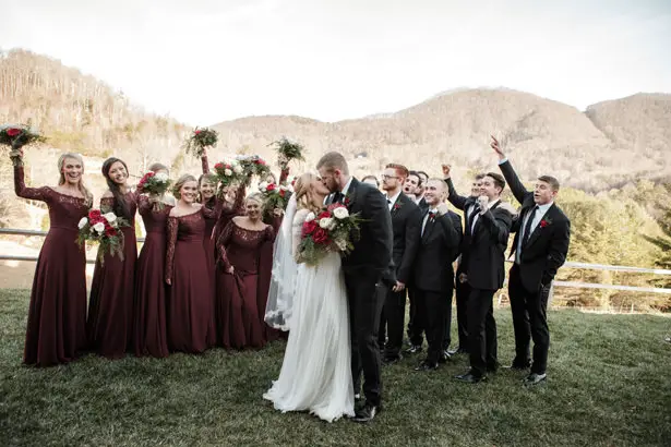 Gorgeous Winter Wedding Photo - Kathy Beaver Photography
