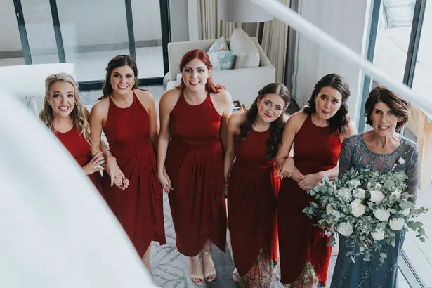 Halter Bridesmaid Dresses - Bianca Asher Photography