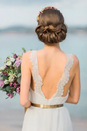 Halter boho Wedding Dress - Heike Moellers Photography