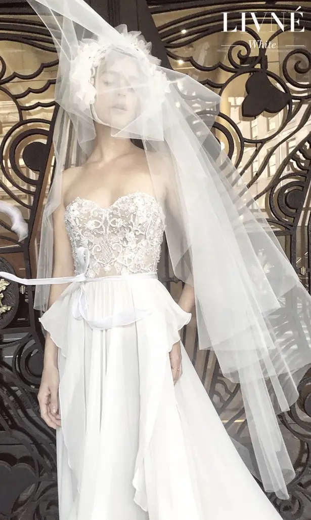 Livné White Wedding DressesSpring 2019 “Arcadia” Bridal Collection - Belle The Magazine