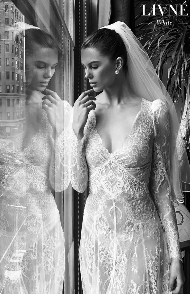 Livné White Wedding DressesSpring 2019 “Arcadia” Bridal Collection - Belle The Magazine