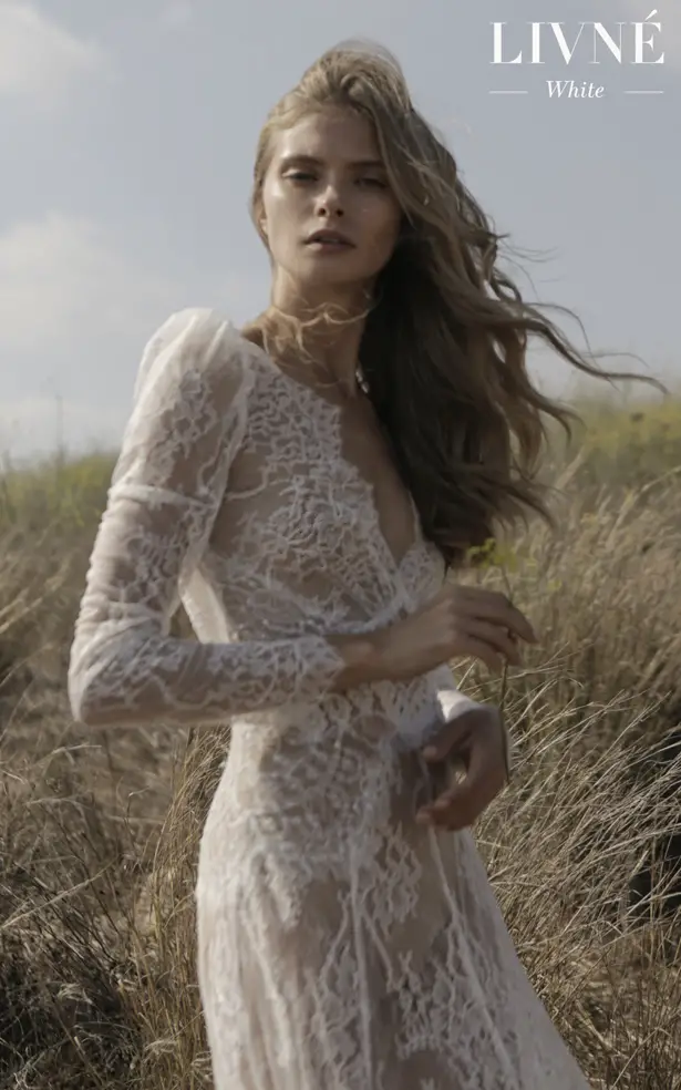 Livné White Wedding DressesSpring 2019 “Arcadia” Bridal Collection - Belle The Magazine