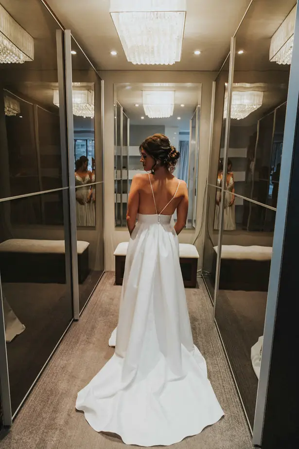 Open Back Wedding Dress - Bianca Asher Photography