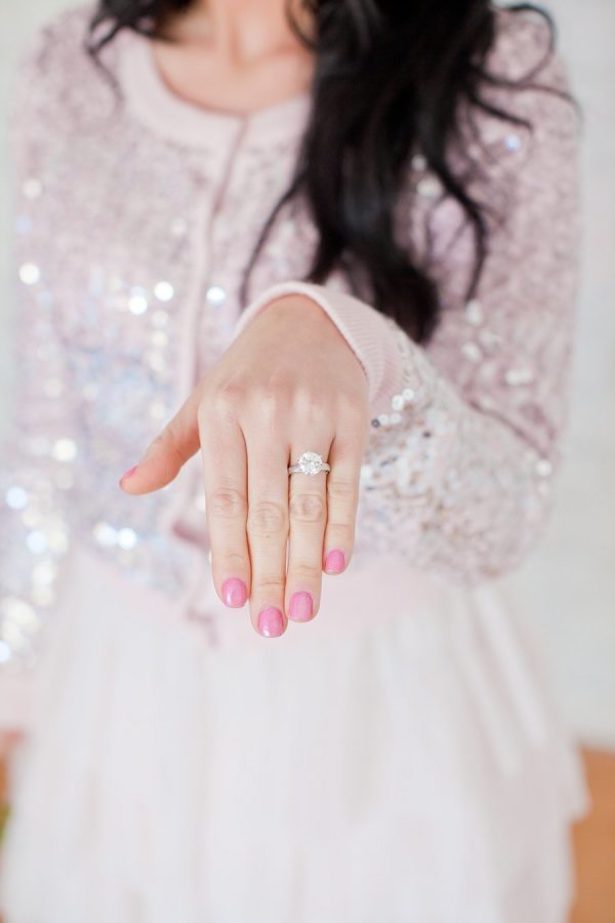Platinum Engagement Ring - Photography: Love Joy Faith