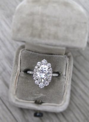 Platinum Engagement Ring - Kristin Coffin