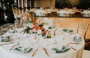 Tropical Wedding Tablescape - Amy Lynn Photography
