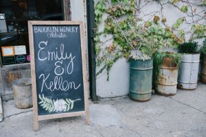 Wedding Chalk Sign - Williamsburg Photo Studios