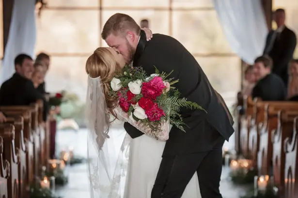 Wedding Kiss - Kathy Beaver Photography