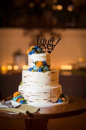 fall wedding cake - Imagine It Photography