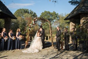 fall wedding ceremony - Imagine It Photography