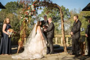 fall wedding ceremony - Imagine It Photography